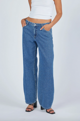Dr Denim Hill Jeans - Pebble Mid Stone