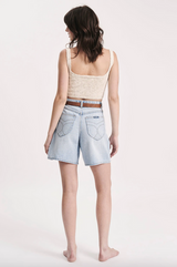 Rolla's Super Mirage Short - Lyocell Blue