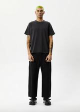 Afends Genesis Recycled Boxy Fit Tee - Stone Black