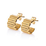 Ever Broadway Hoop Earring - Gold