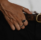 Sue The Boy Live Fast Ring - 925 Sterling Silver