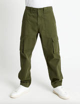 Mr Simple Cargo Pant - Vintage Army