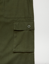 Mr Simple Cargo Pant - Vintage Army