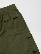Mr Simple Cargo Pant - Vintage Army