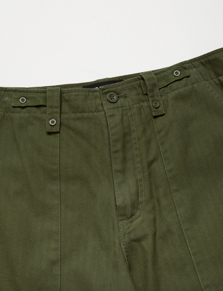 Mr Simple Cargo Pant - Vintage Army