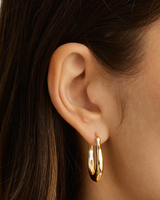 By Charlotte Radiant Energy Large Hoops - 18k Gold Vermeil