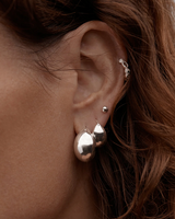 By Charlotte Sunkissed Large Hoops - Sterling Silver