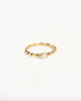 By Charlotte Lucky Eye Ring - 18k Gold Vermeil