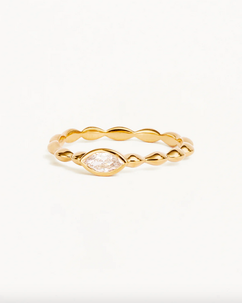 By Charlotte Lucky Eye Ring - 18k Gold Vermeil