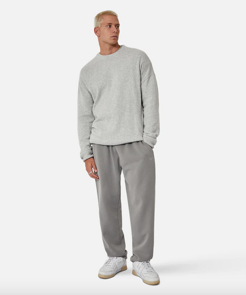 Industrie Stoningston Knit - Ice Grey Melange