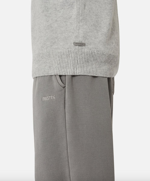 Industrie Stoningston Knit - Ice Grey Melange