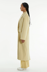 Third Form Immersion Double Breasted Coat - Sun