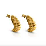 Ever Amplify Drop Earrings - Gold