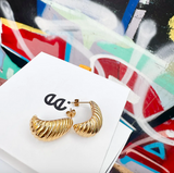 Ever Amplify Drop Earrings - Gold