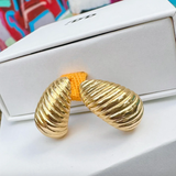 Ever Amplify Drop Earrings - Gold
