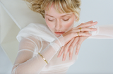 Porter Bubble Thin Pinky Ring - 18k Gold vermeil