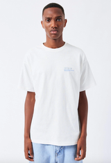 Dr Denim Trooper Tee - Off White Earth