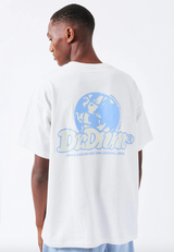 Dr Denim Trooper Tee - Off White Earth
