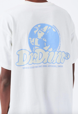 Dr Denim Trooper Tee - Off White Earth