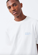 Dr Denim Trooper Tee - Off White Earth