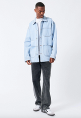 Dr Denim Niko Worker Jacket - Stream Light Retro
