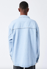 Dr Denim Niko Worker Jacket - Stream Light Retro