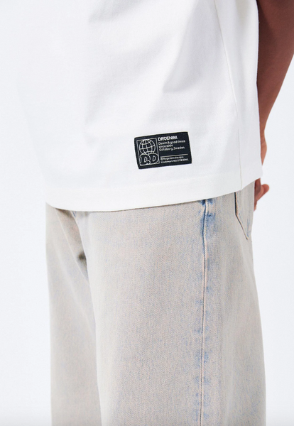 Dr Denim Curtis Tee - Off White