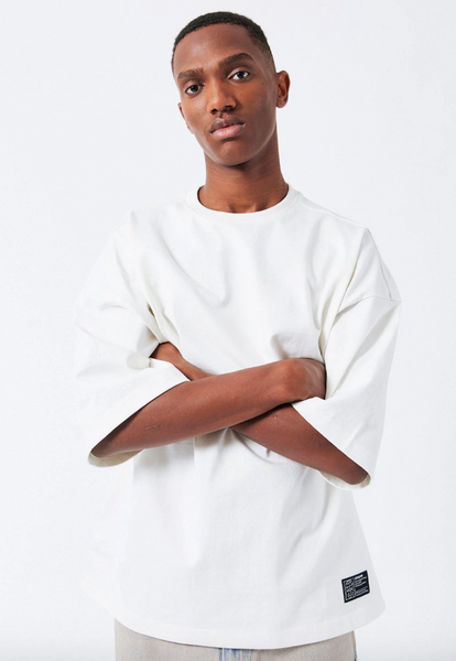 Dr Denim Curtis Tee - Off White