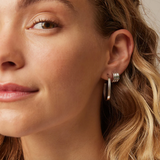 Jolie & Deen Nikolina Hoops - Silver