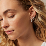 Jolie & Deen Nikolina Hoops - Silver