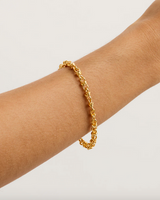 By Charlotte Entwined Bracelet - 18k Gold Vermeil