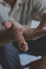 Merchants of the Sun Sol Signet Ring - Gold