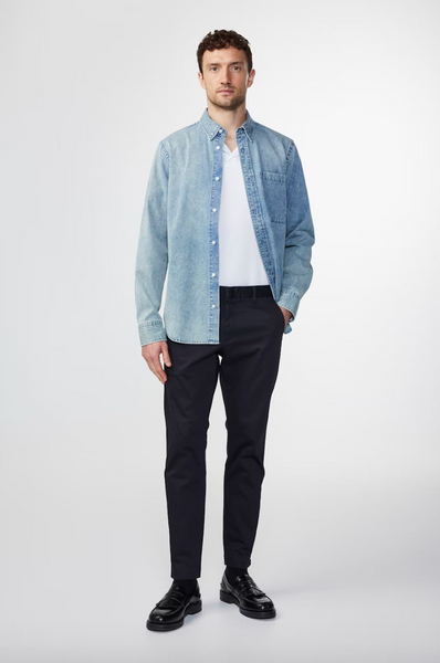 NN07 Theo Chino Pant - Navy Blue