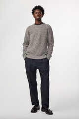 NN07 Jacobo Knit - Khaki Melange