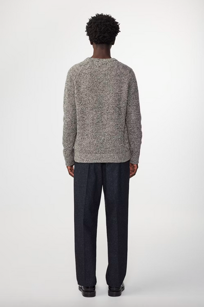 NN07 Jacobo Knit - Khaki Melange