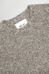 NN07 Jacobo Knit - Khaki Melange