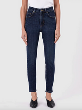Neuw Lola Mom Jean - After Midnight Dark Vintage Indigo