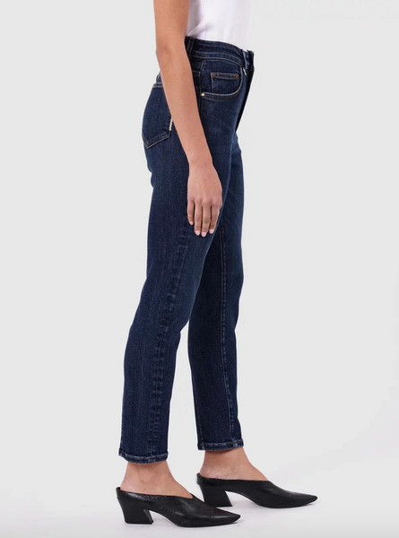Neuw Lola Mom Jean - After Midnight Dark Vintage Indigo