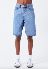 Dr Denim Omar Shorts - Stream Sky Retro