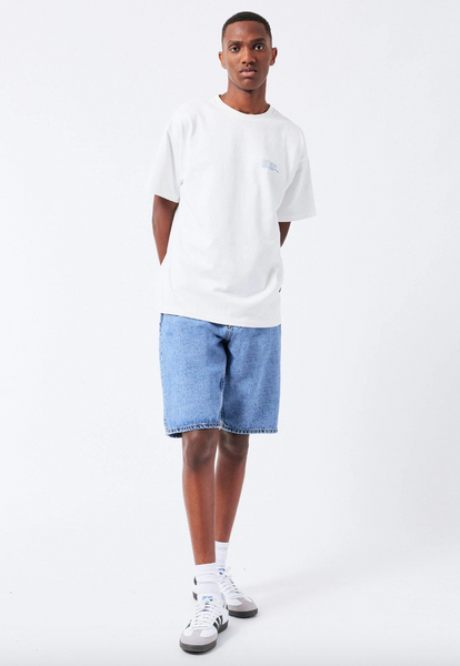 Dr Denim Omar Shorts - Stream Sky Retro
