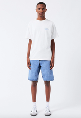 Dr Denim Omar Shorts - Stream Sky Retro