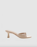 Billini Tilden Heels - Latte Patent