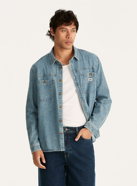 Lee Service Shirt - Stone Wash