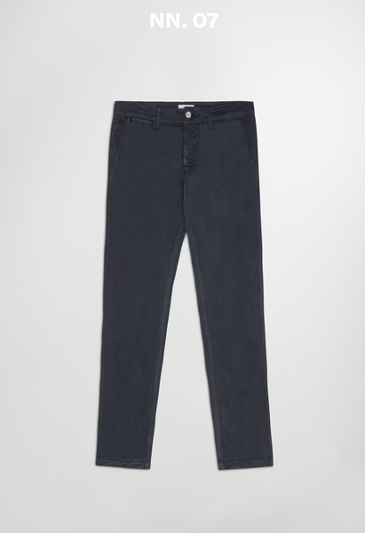 NN07 Marco Chino Pant - Navy Blue