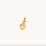 By Charlotte With Love Birthstone Annex Link Pendant - Gold Vermeil