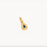 By Charlotte With Love Birthstone Annex Link Pendant - Gold Vermeil