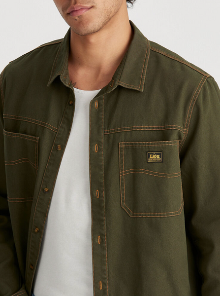 Lee Utility LS Shirt - Dark Forest