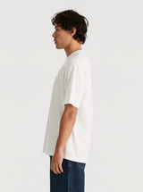 Lee Box Logo Baggy Tee - Vintage White