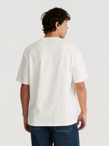 Lee Box Logo Baggy Tee - Vintage White