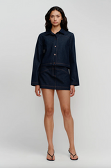 Ownley Ranger Denim Skirt - Indigo